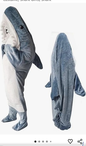 Shark blanket adult cartoon - blanket,