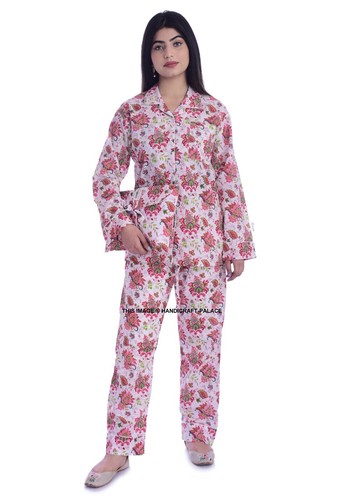 Womens ladies cotton - cotton, pyjama