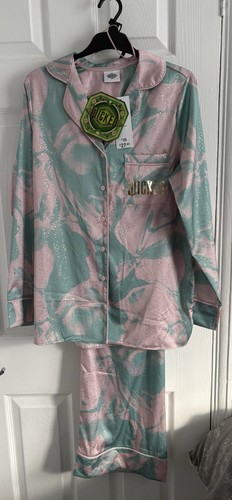 Wicked ladies satin pyjama - ladies,