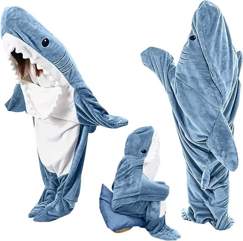 Shark blanket adult - adult, cartoon