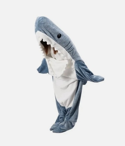 Shark blanket pajama adult - blanket,