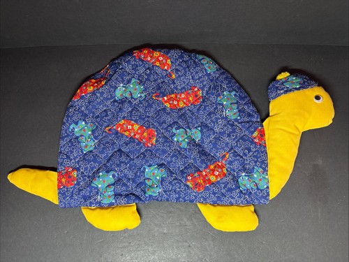 Handmade turtle pillow - pillow, case