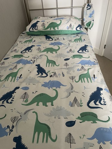 Single dinosaur duvet cover - single,