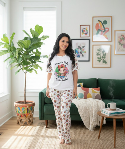 Frida kahlo printed - kahlo, pajama