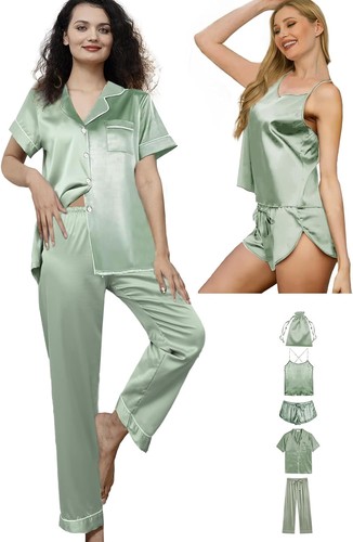 Silk pajamas set for - for, women