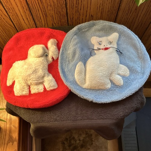 Vintage plush animal pajama - vintage,