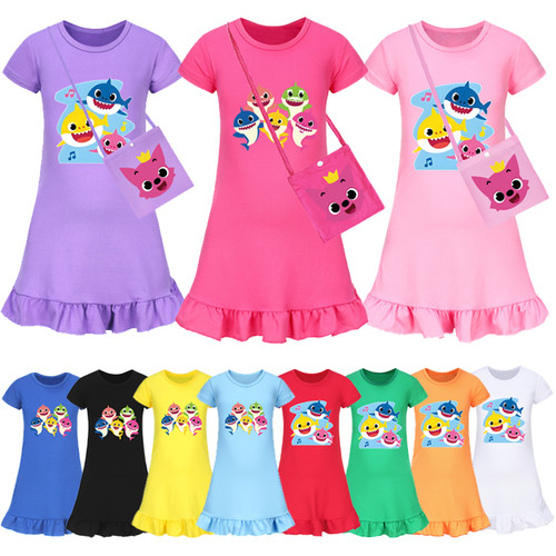 Kids girls cute sharks - girls,